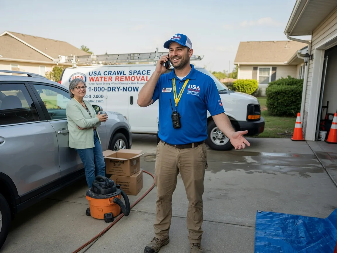 Crawl Space Water Removal Olney, TX FAQs